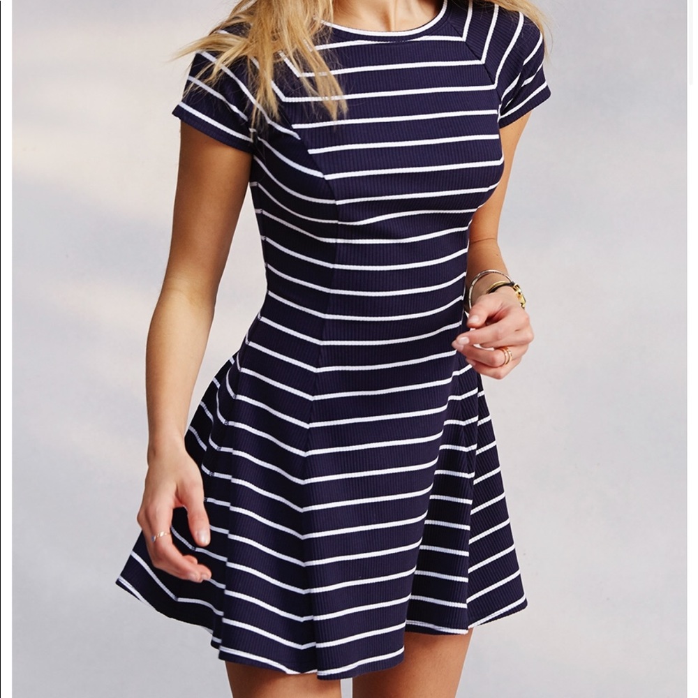 Urban Outfitters Ribbed Skater Dress